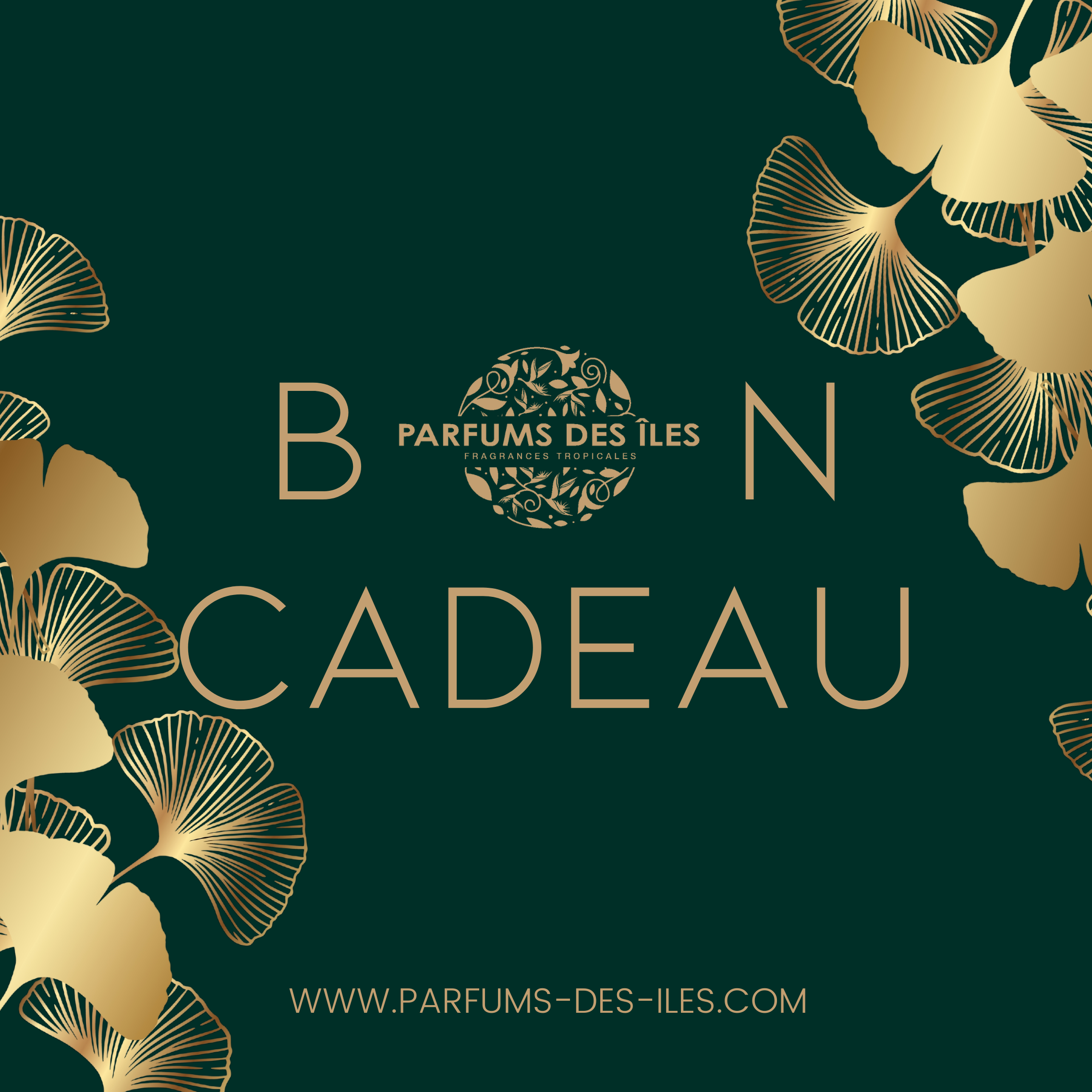 Carte cadeau Parfums des Iles