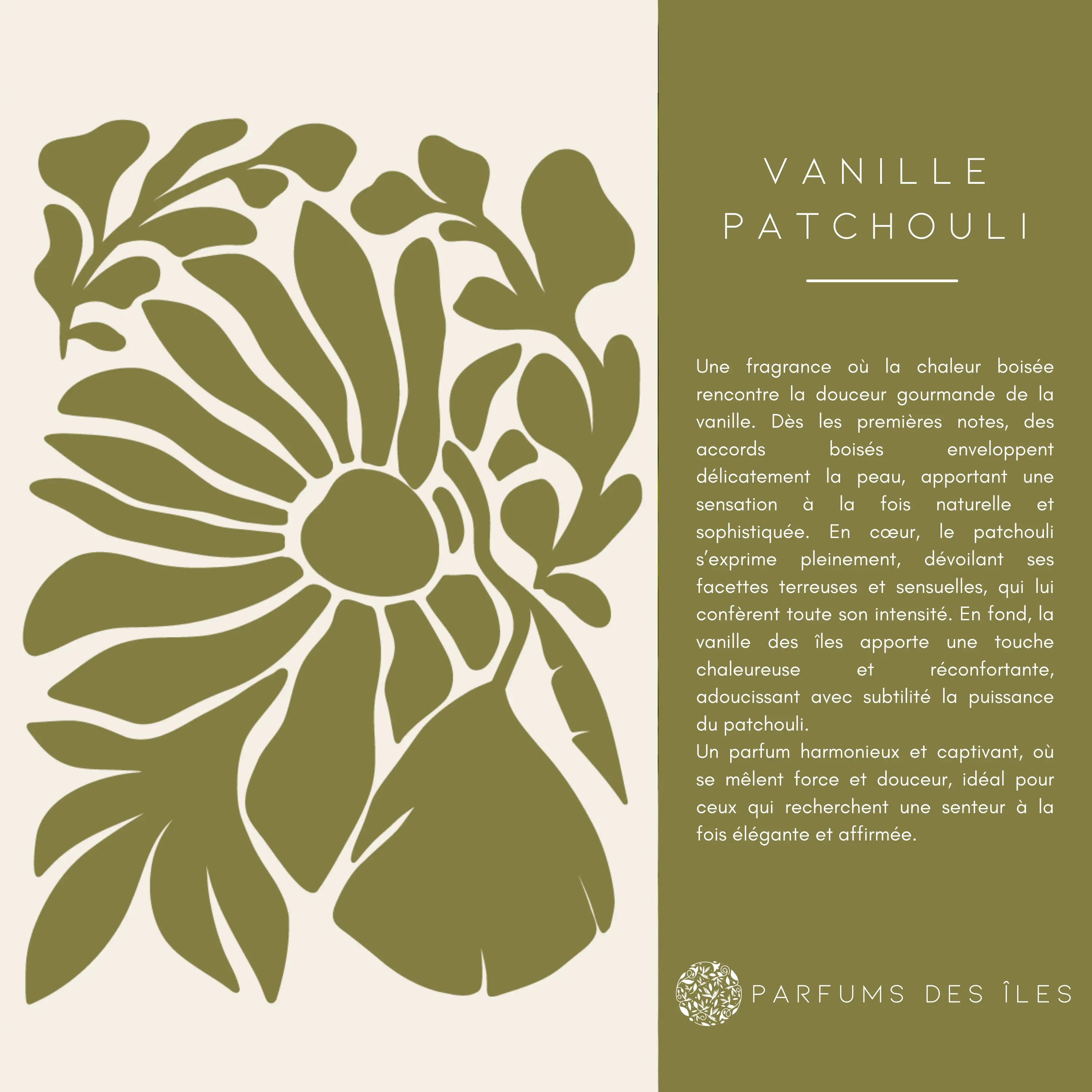 Echantillon Vanilles Créoles 2 ml Parfums des Iles