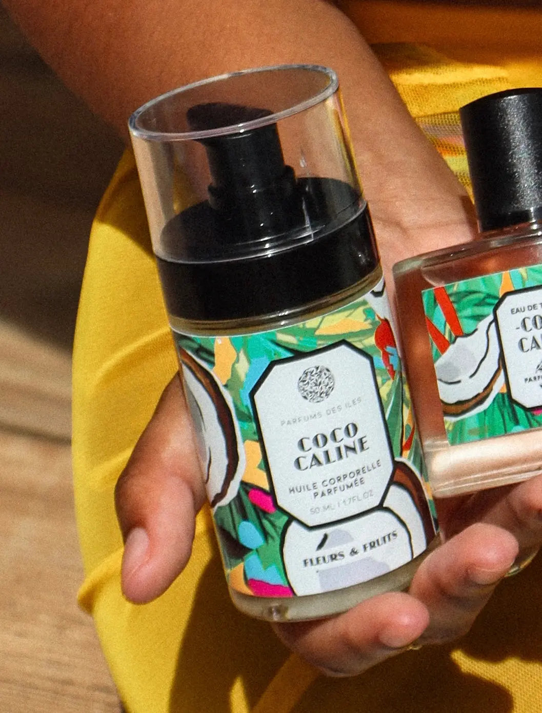 Huile corporelle parfumée Coco Câline Parfums des Iles