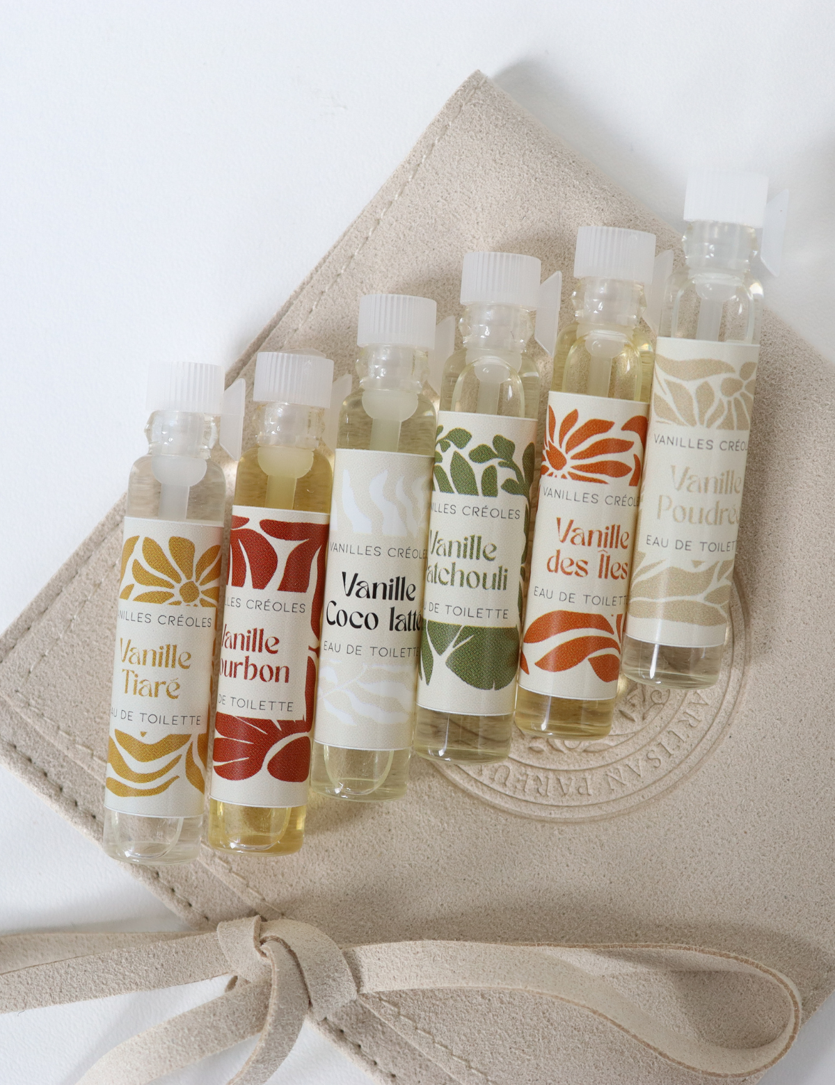 Echantillons 2ml Vanilles Créoles x 6 Fragrances