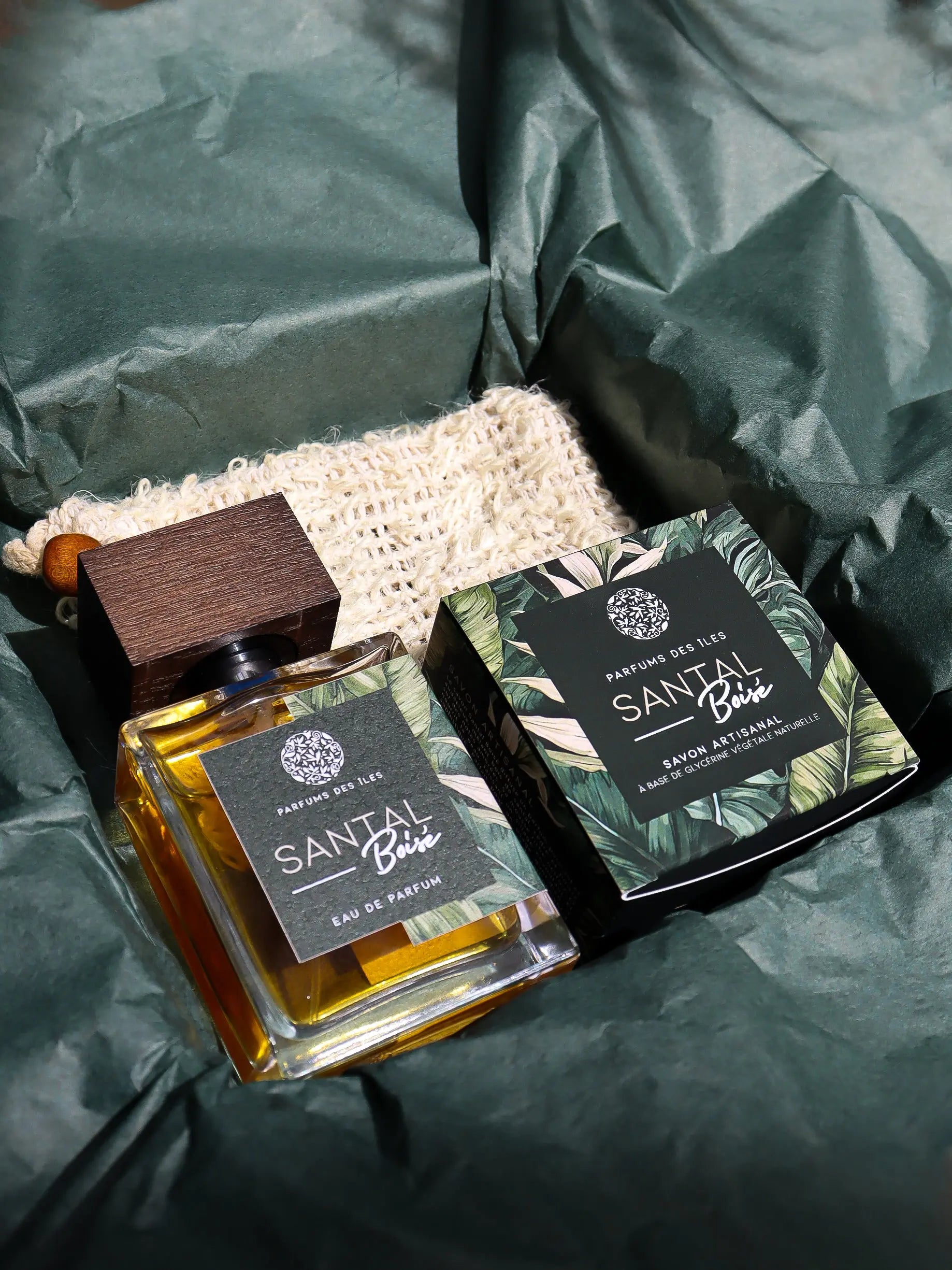 Coffret Tropikal Santal Boisé Parfums des îles