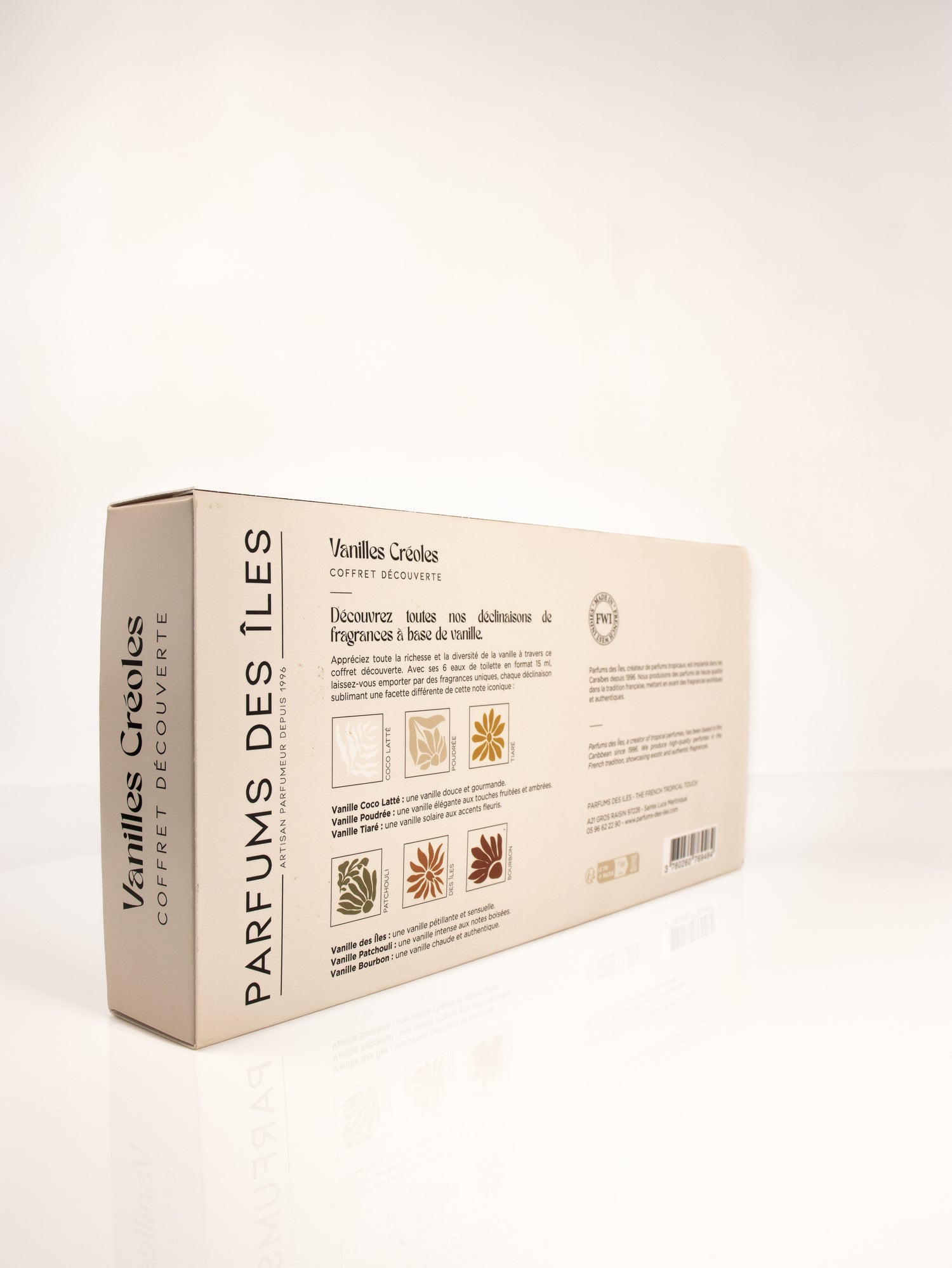 Coffret Vanilles Créoles
