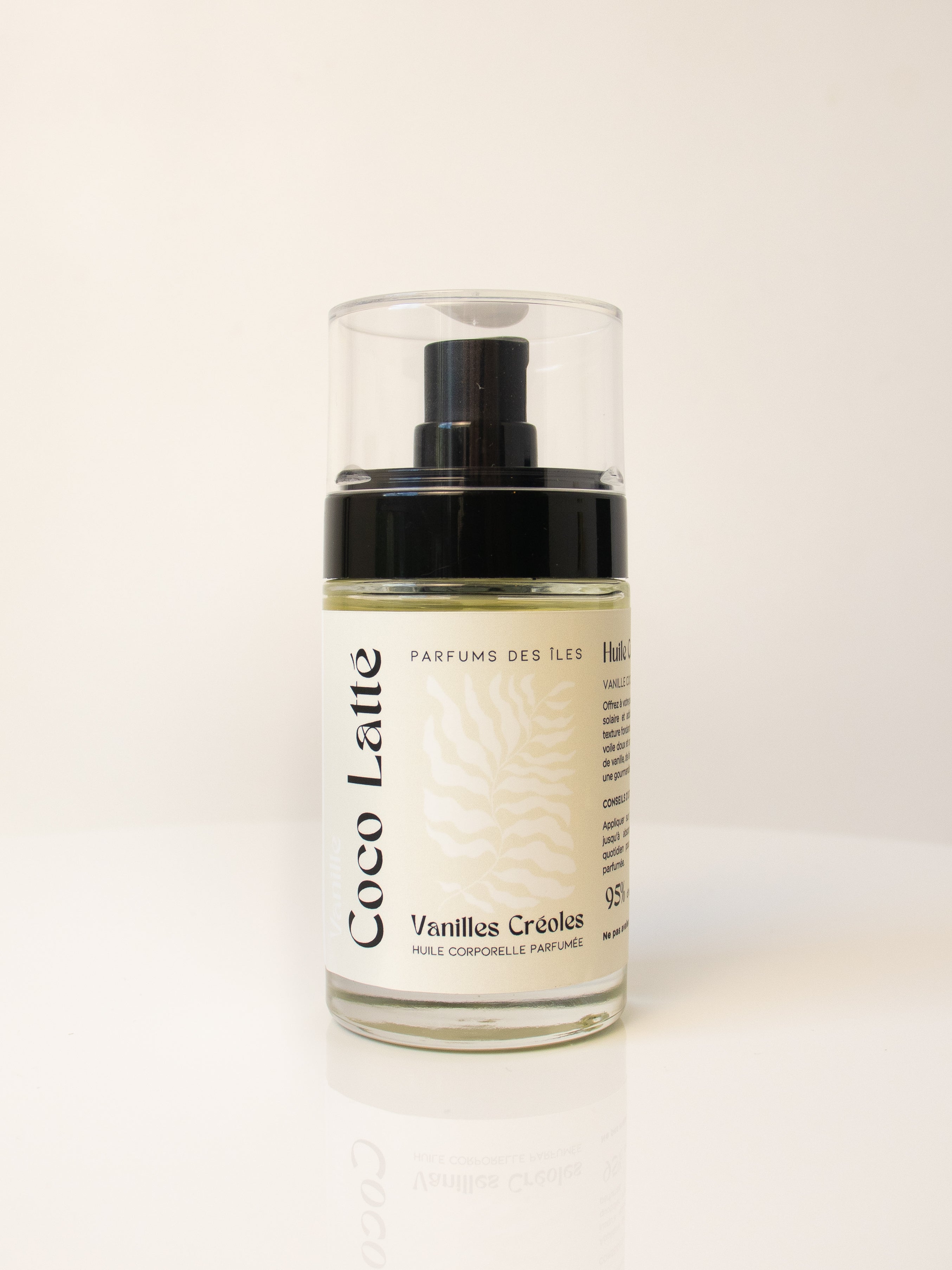 Huile corporelle parfumée Vanille Coco Latté