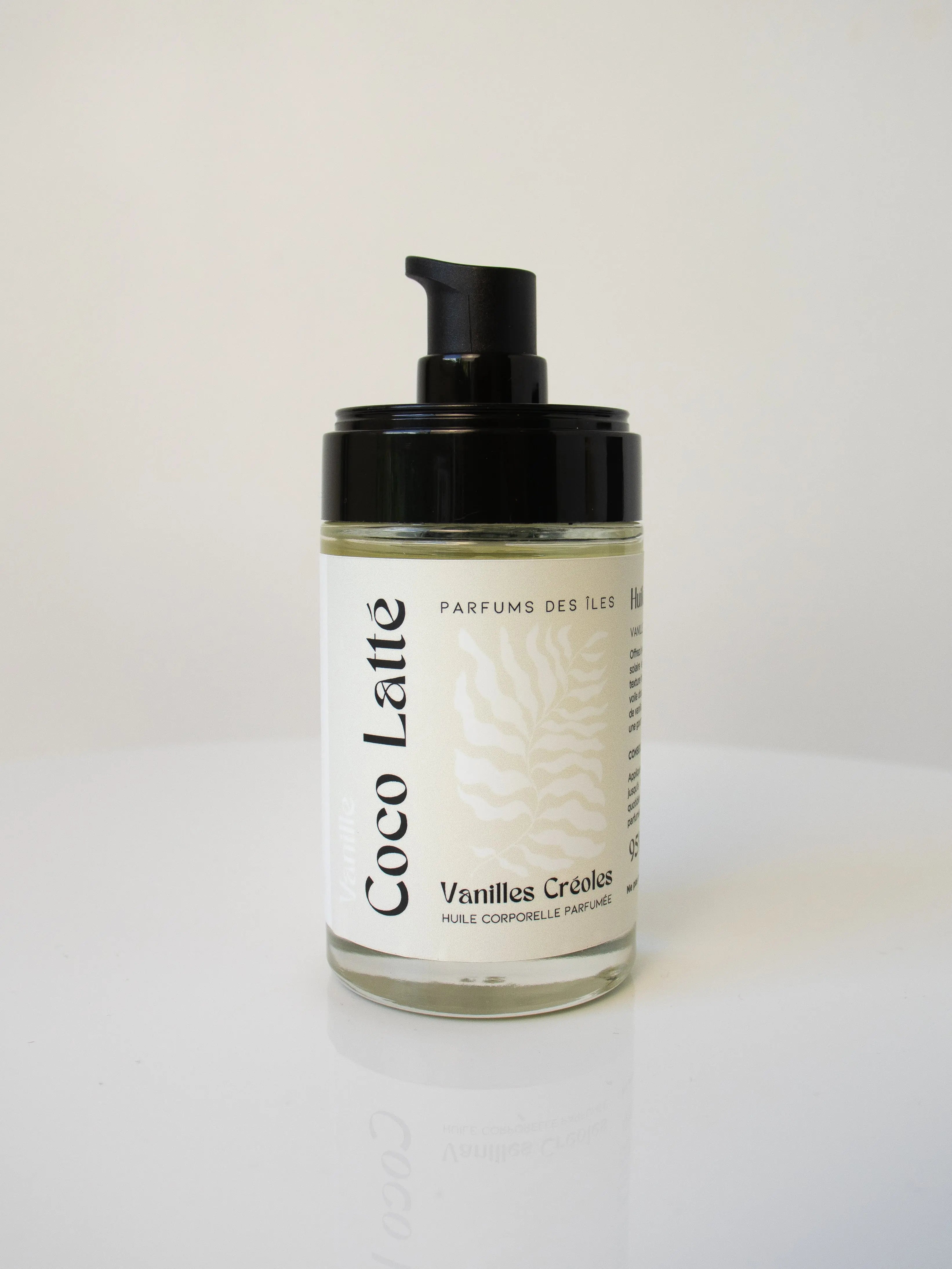 Huile corporelle parfumée Vanille Coco Latté Parfums des îles
