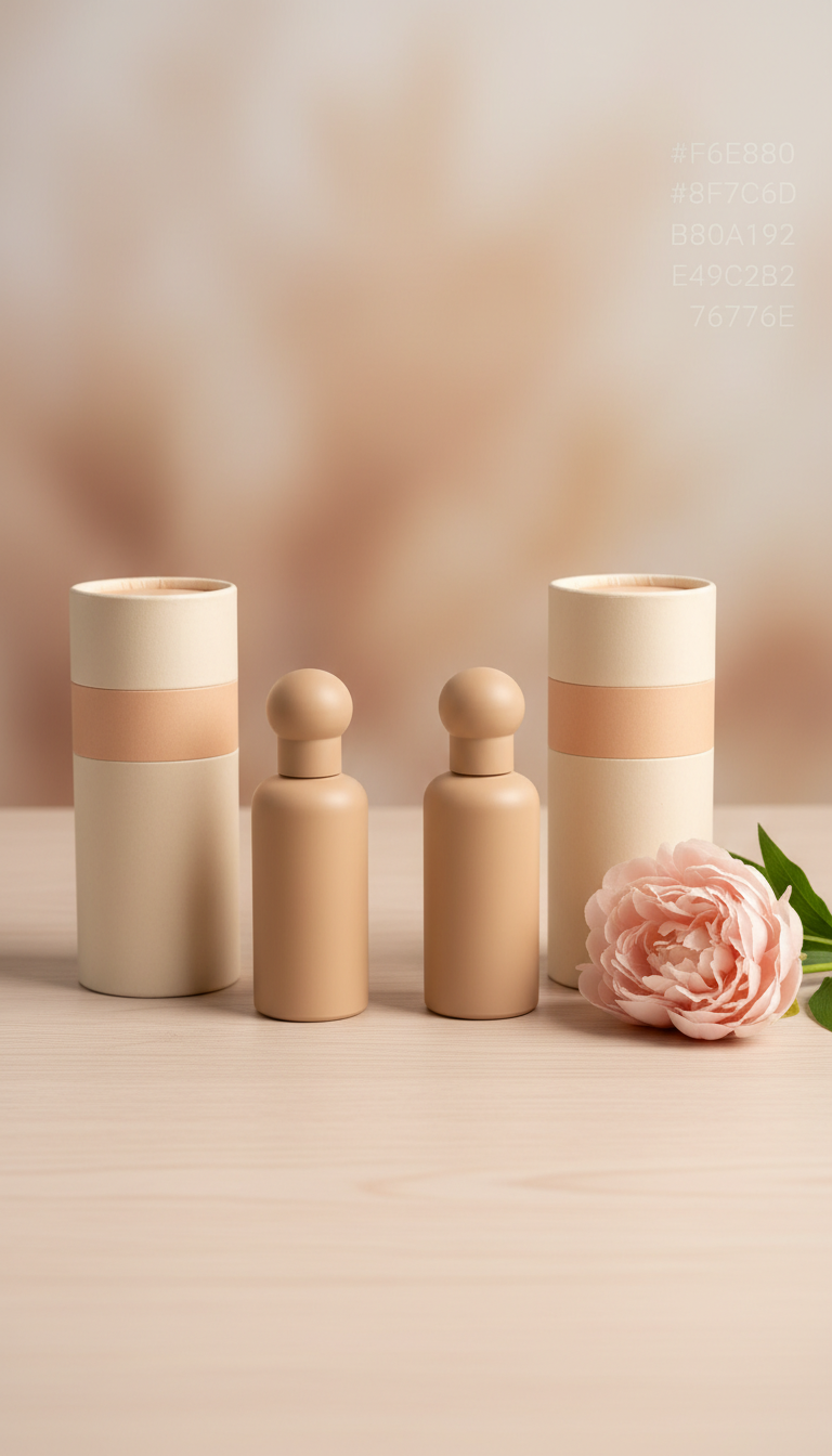 Coffret d’échantillons personnalisés élégant