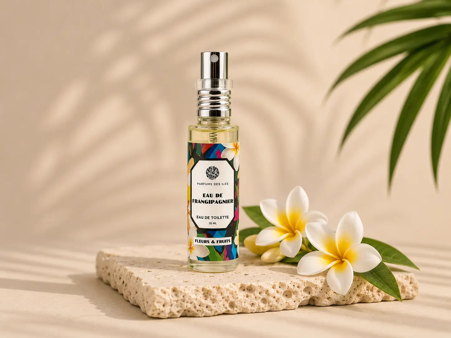 Eau de Frangipanier - Pocket Parfums des îles