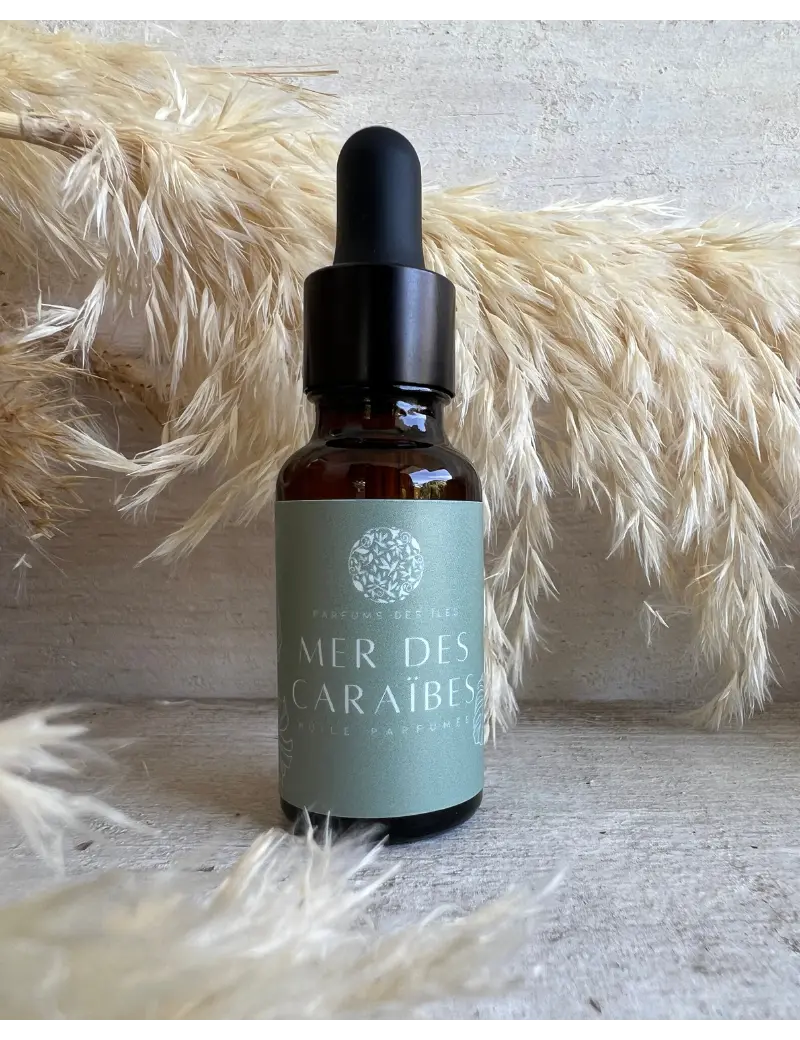 Huile Parfumée Mer des Caraïbes Parfums des Iles