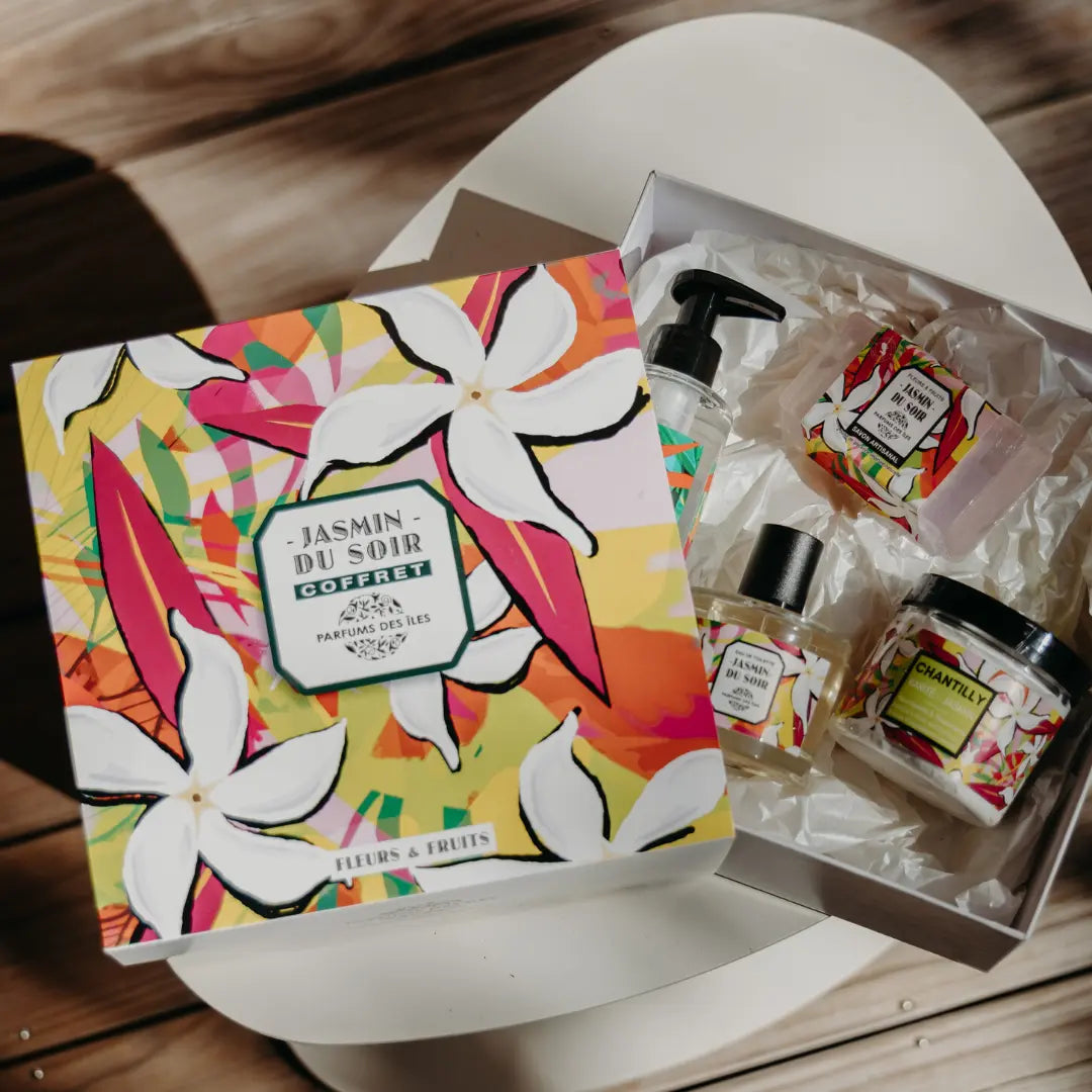 Coffret Jasmin Du Soir Parfums des îles