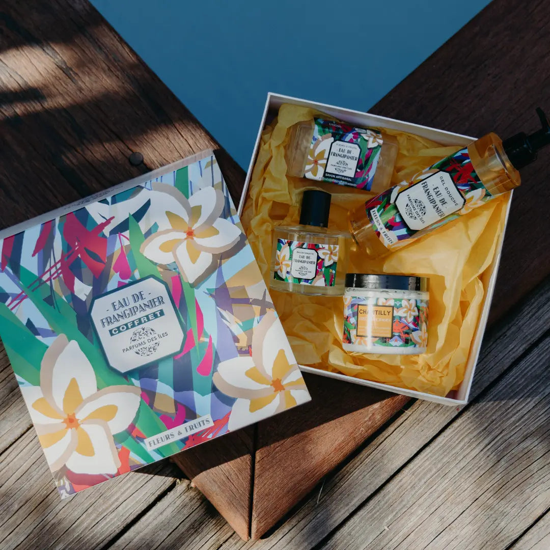 Coffret Eau De Frangipanier Parfums des îles