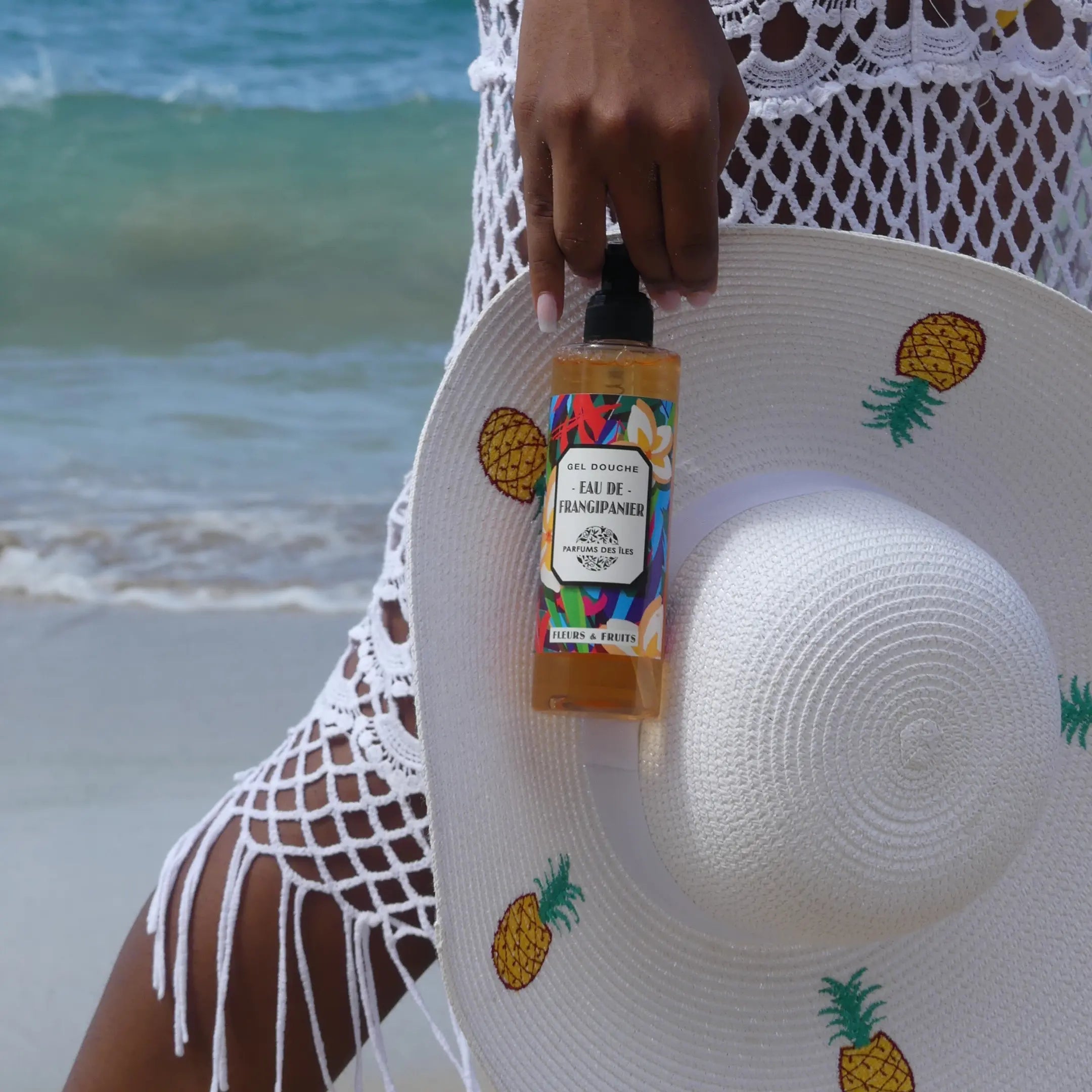 Gel Douche Eau de Frangipanier Parfums des îles