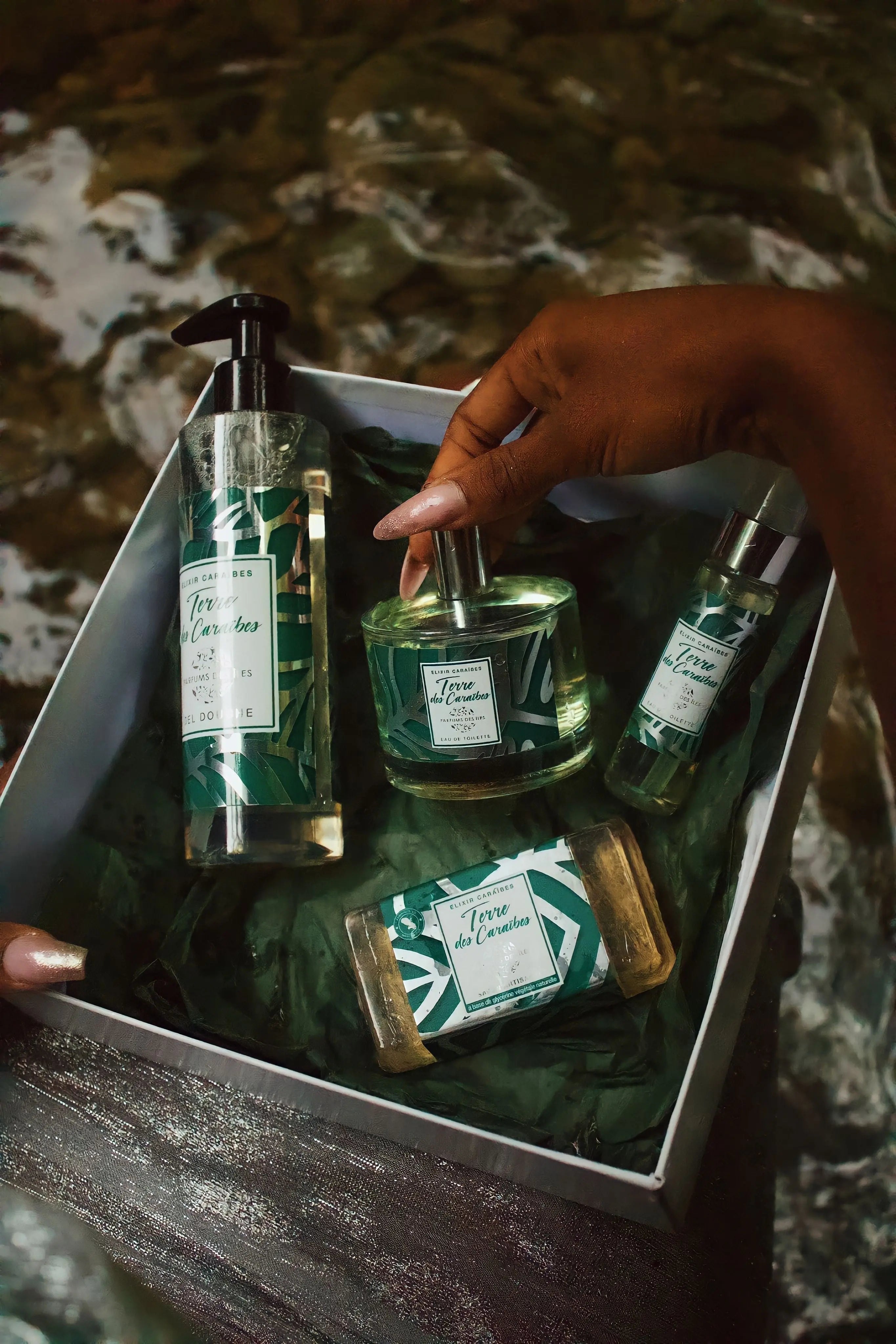 Coffret Terre des Caraïbes Parfums des îles