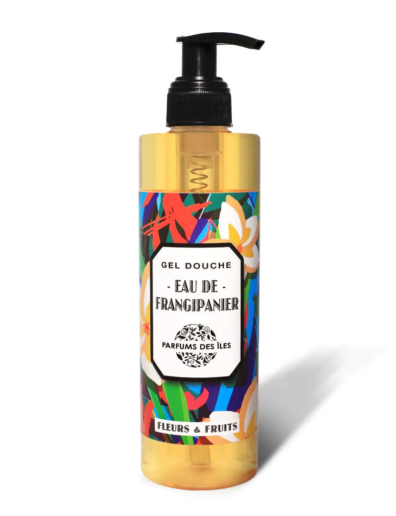 Gel Douche Eau de Frangipanier Parfums des îles