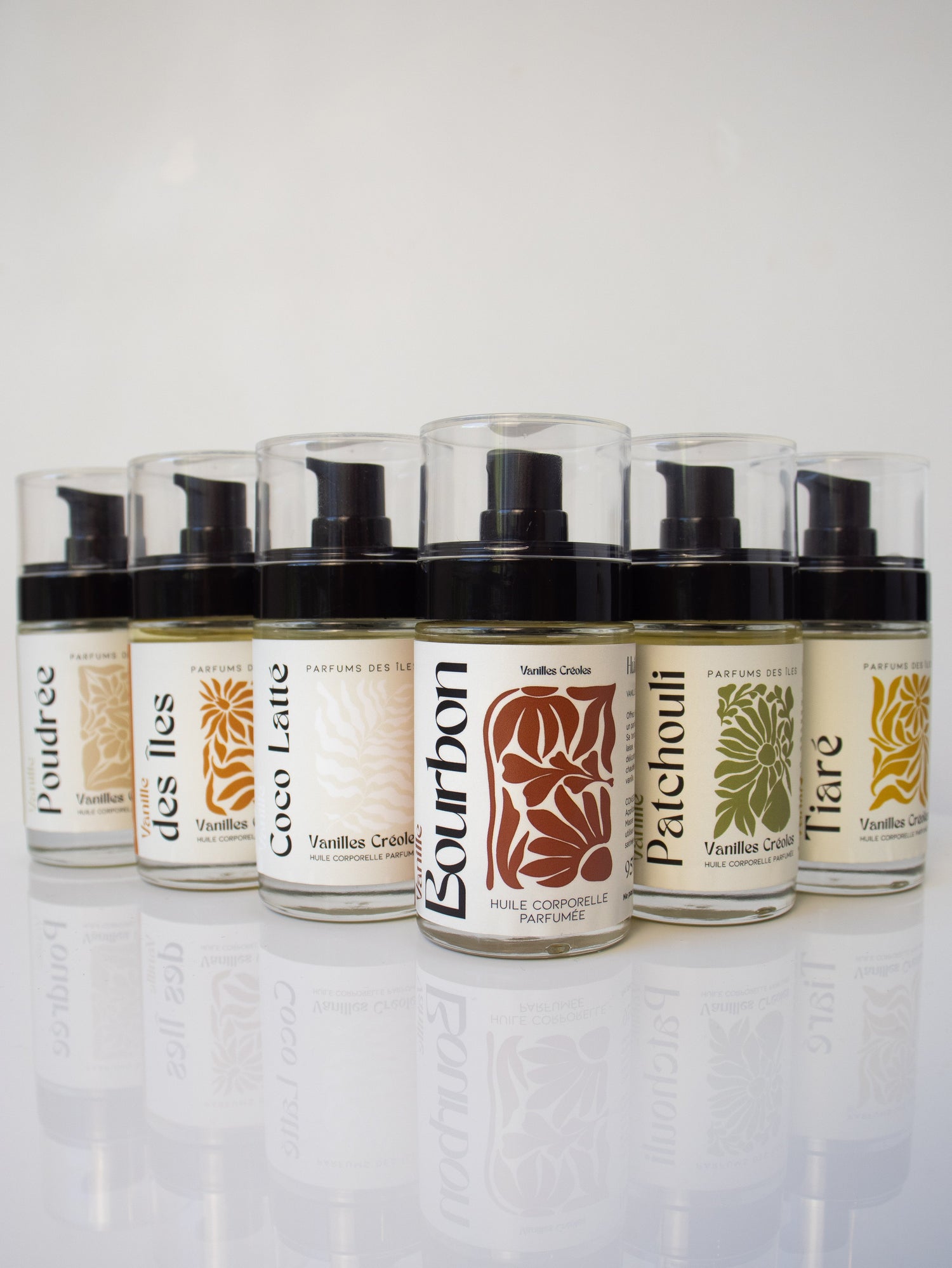 Huiles corporelles parfumées Vanilles Créoles