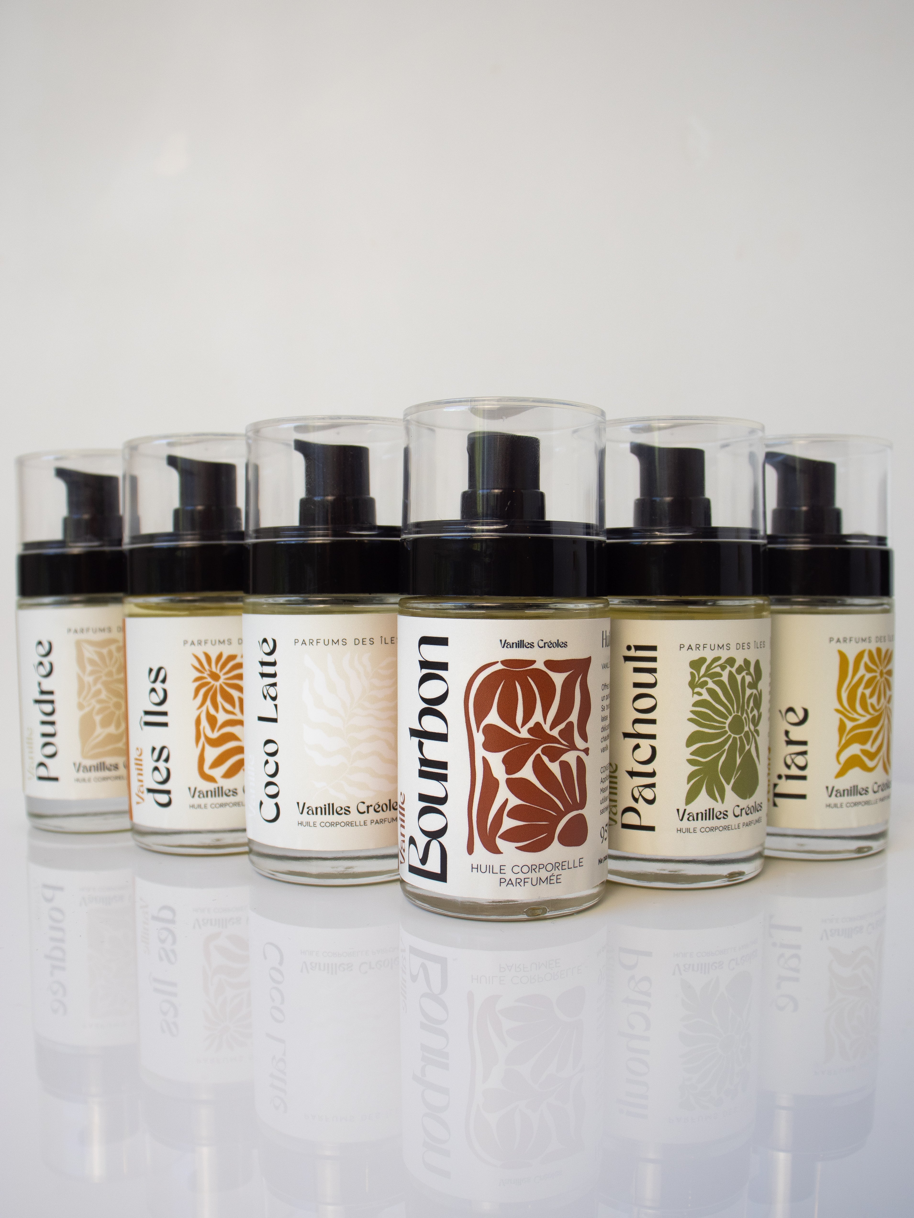 Huiles corporelles parfumées Vanilles Créoles