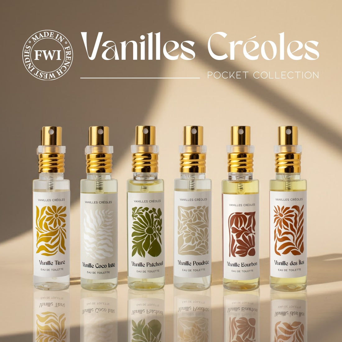 Eau de toilette Vanilles Créoles Pocket 35 ml