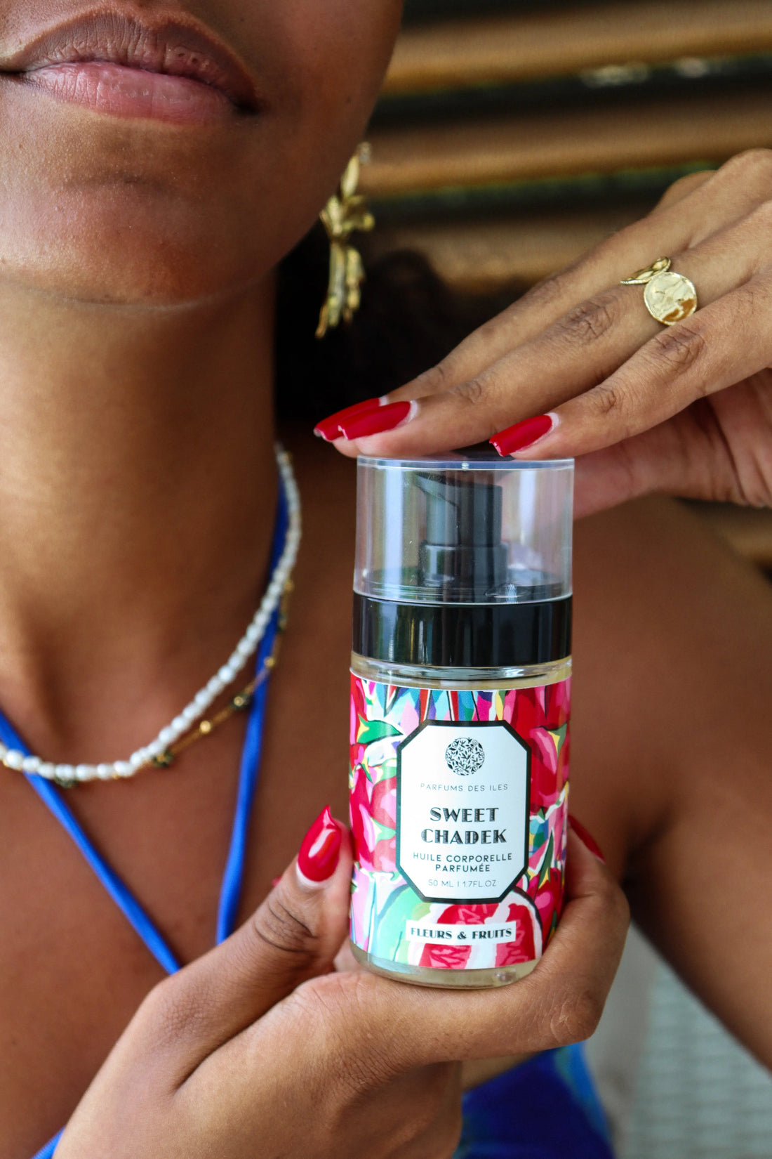 Huile corporelle parfumée Sweet Chadeck Parfums des Iles