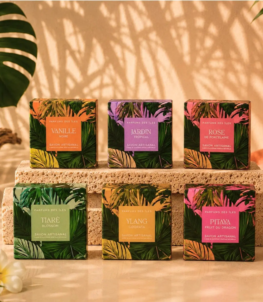 Island Flower Savons Parfums des îles