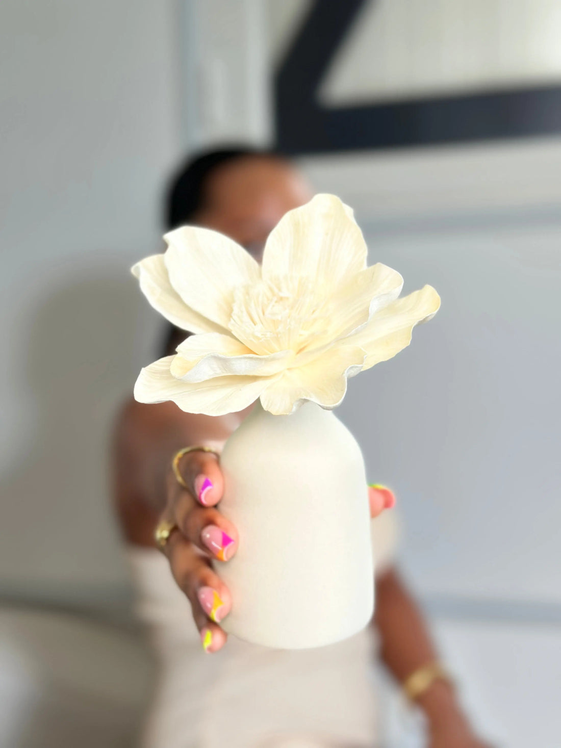 Vase Diffuseur Crème Parfums des Iles